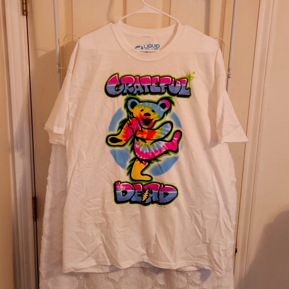 Grateful Bead Marching Bear T Shirt